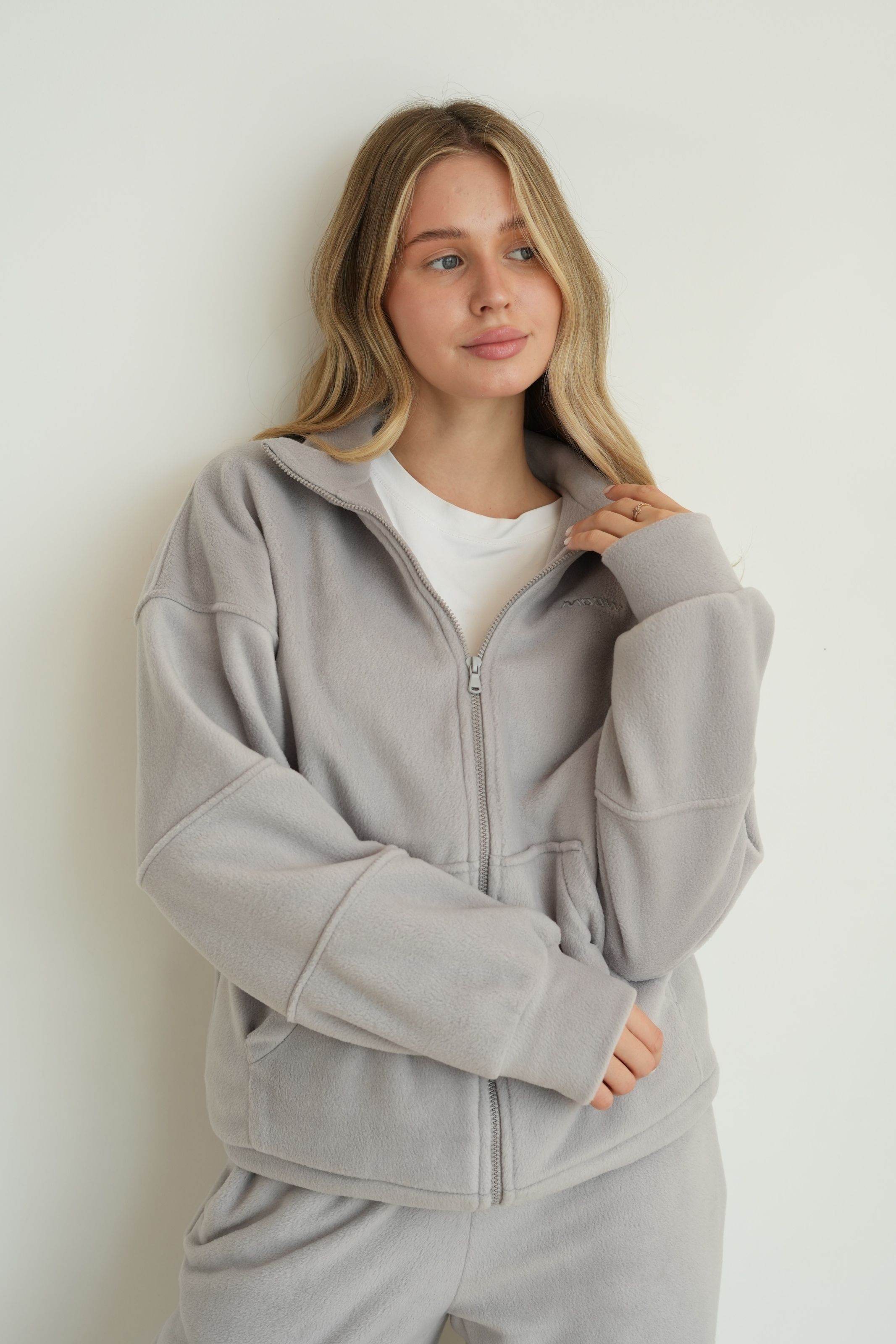 Флісовий костюм CASUAL - Сірий 103 фото