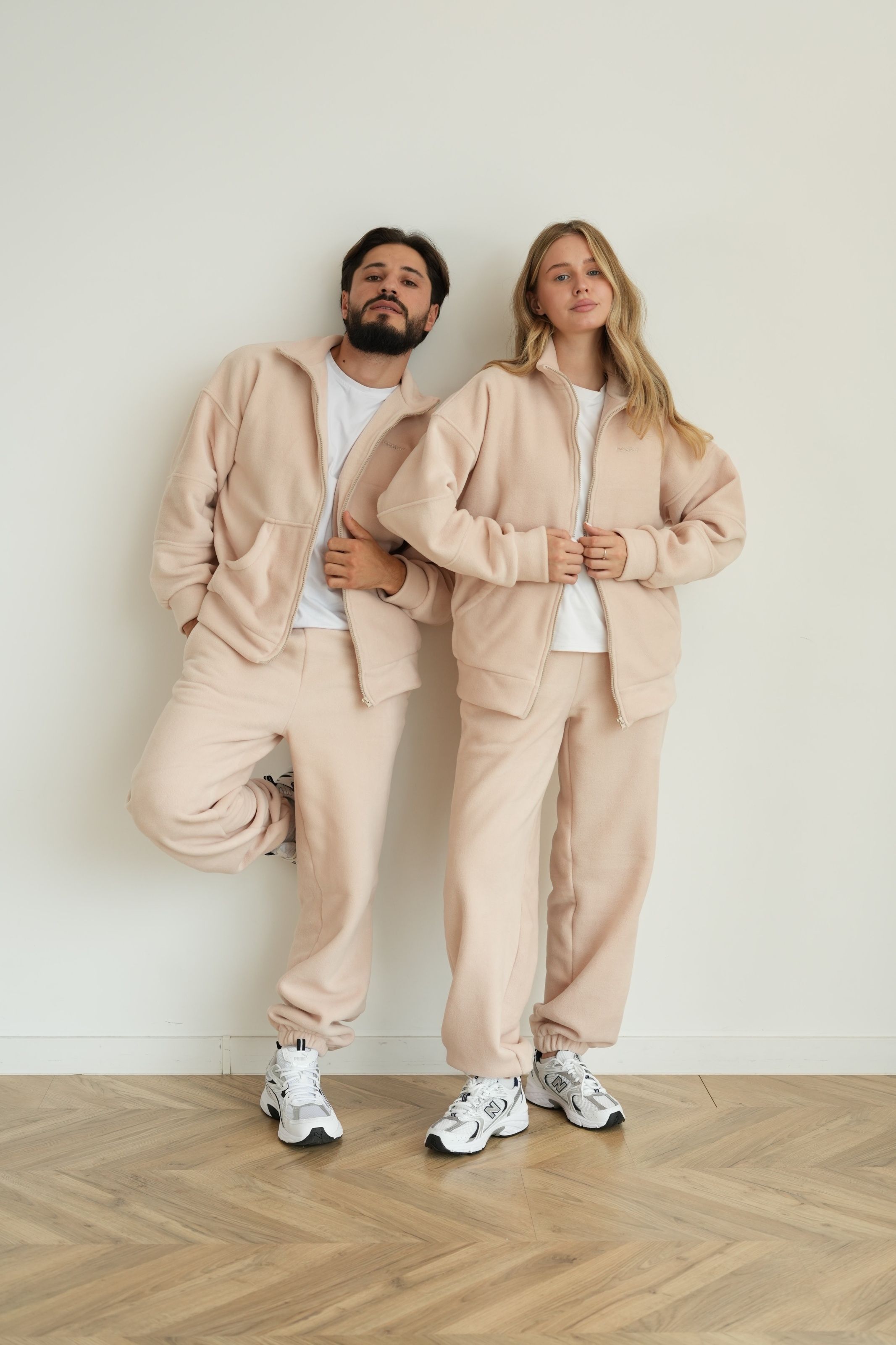 Флісовий костюм (чоловічий) CASUAL - Беж 103 фото