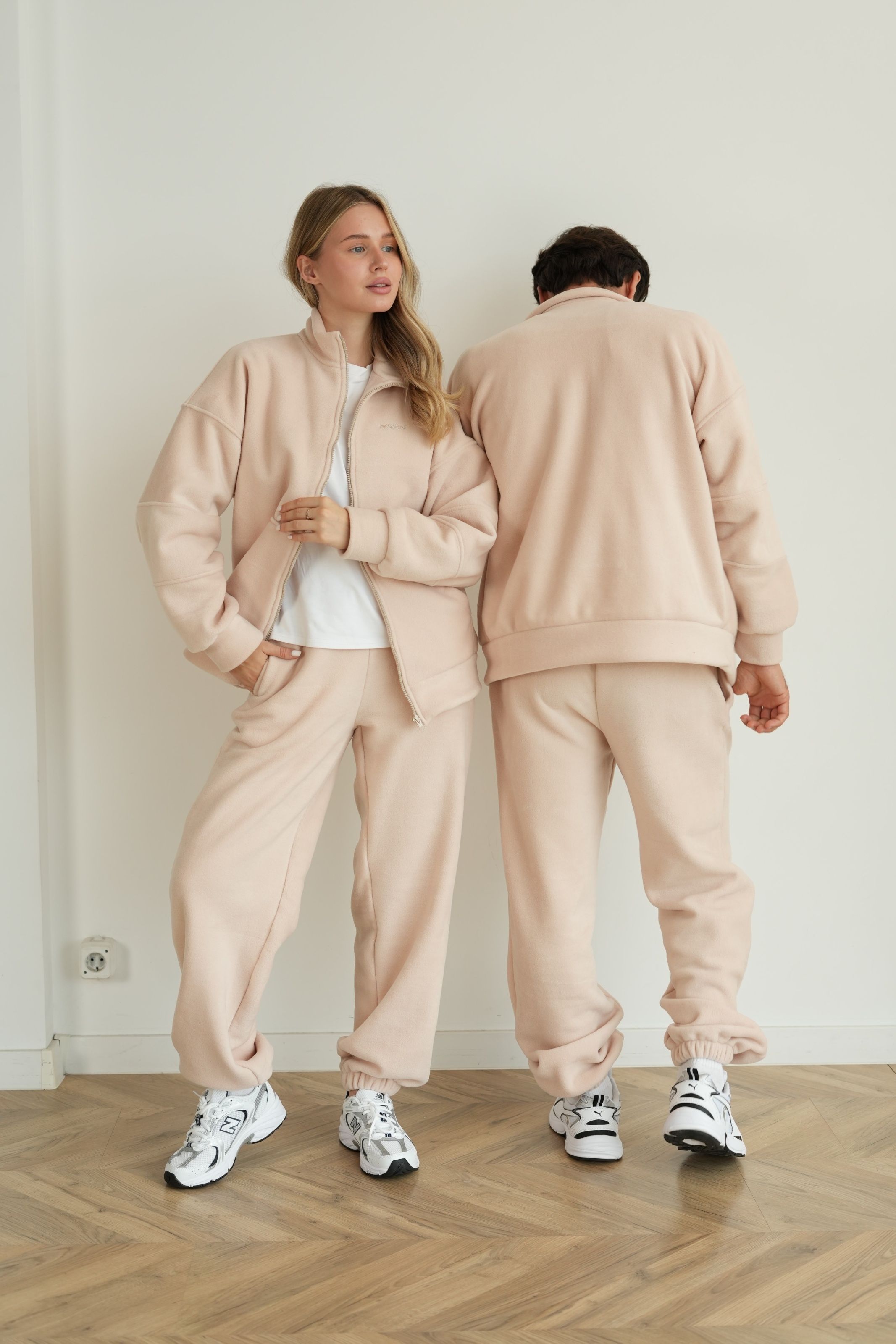 Флісовий костюм (чоловічий) CASUAL - Беж 103 фото