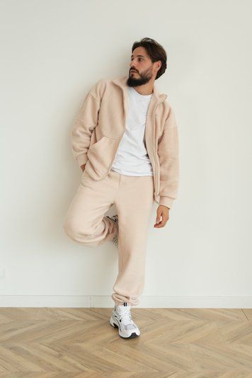 Флісовий костюм (чоловічий) CASUAL - Беж 103 фото