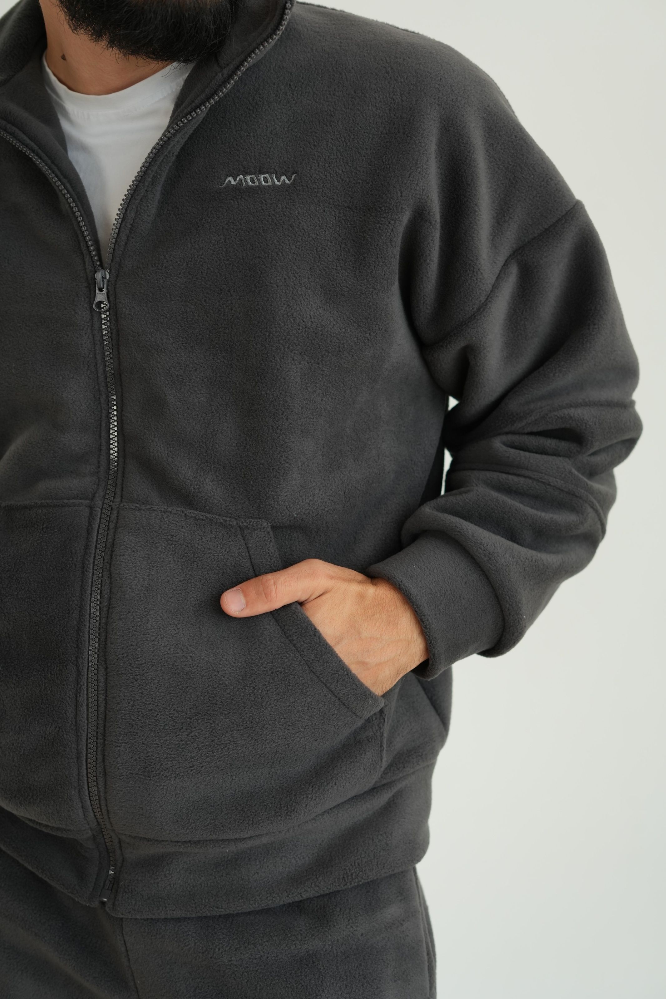 Флісовий костюм (чоловічий) CASUAL - Графіт 103 фото