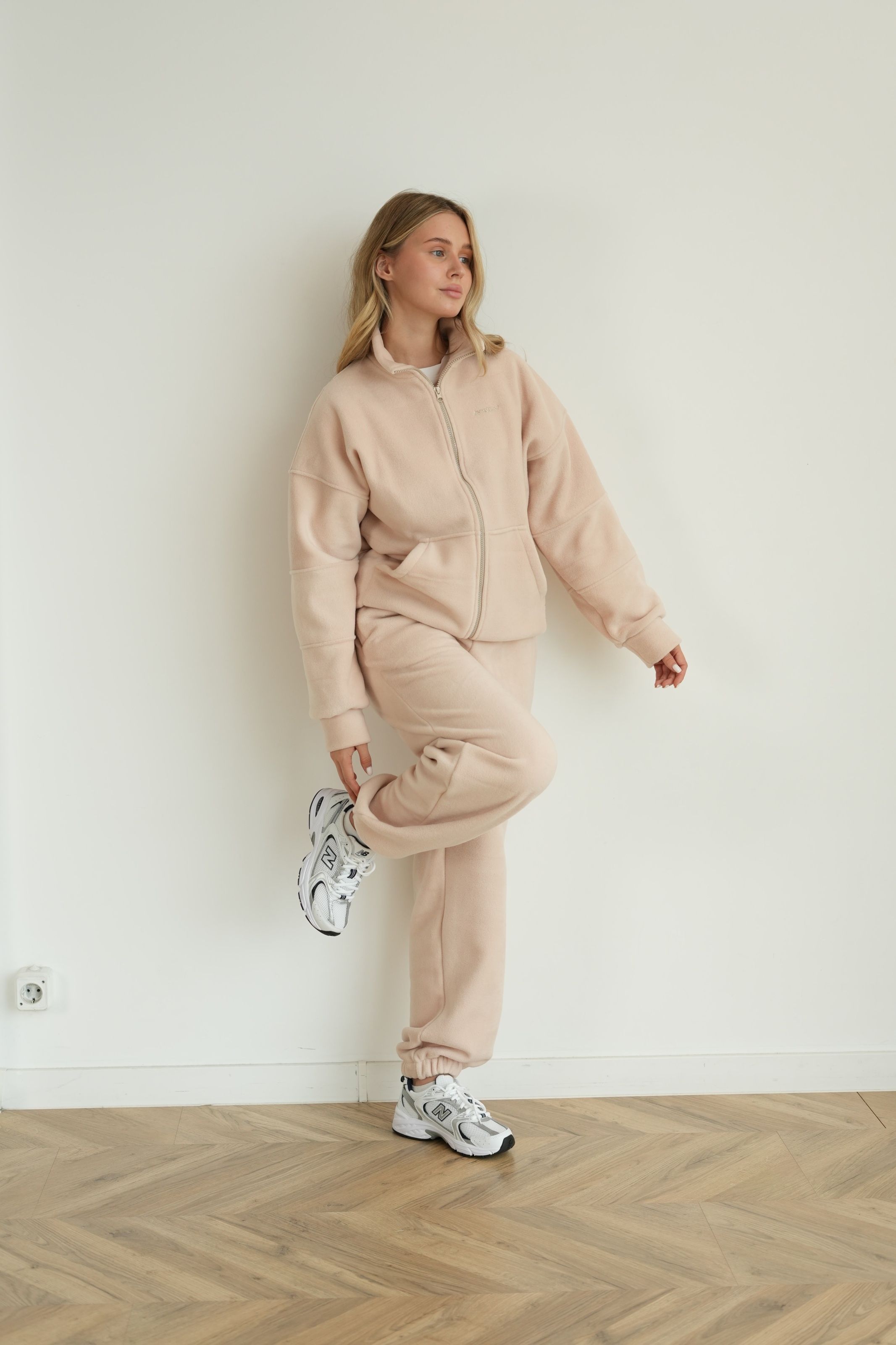 Флісовий костюм CASUAL - Беж 103 фото