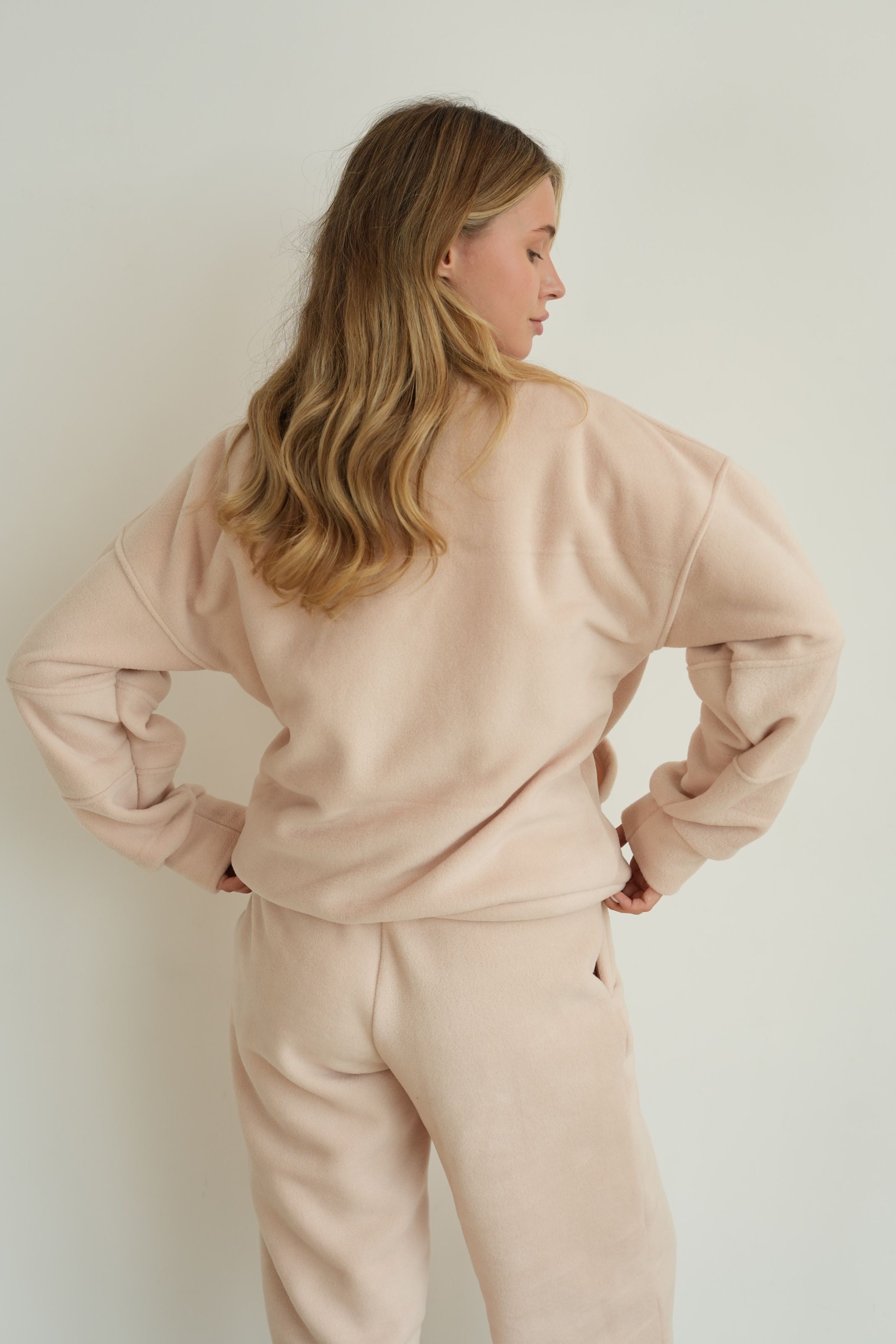 Флісовий костюм CASUAL - Беж 103 фото