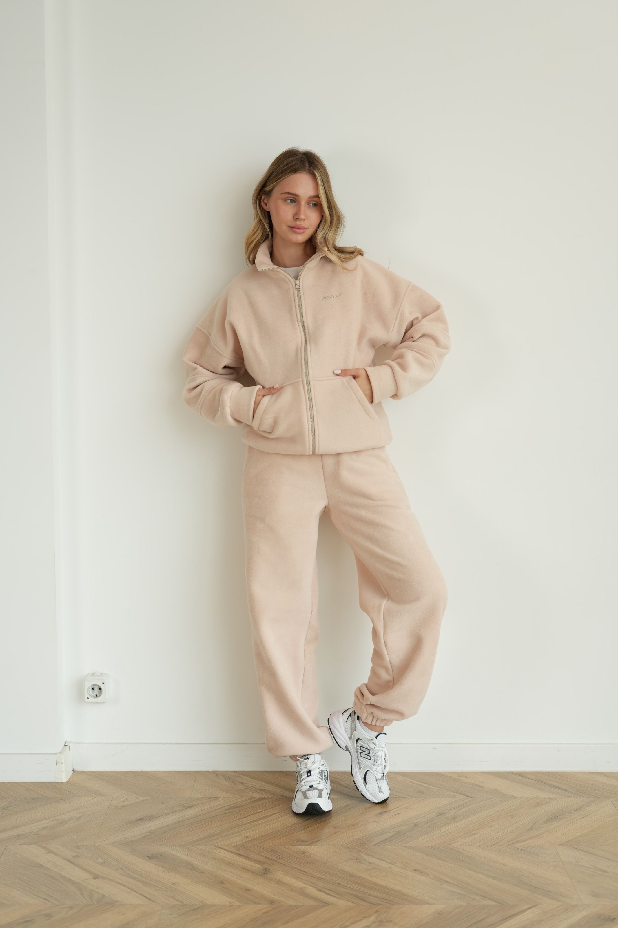 Флісовий костюм CASUAL - Беж 103 фото