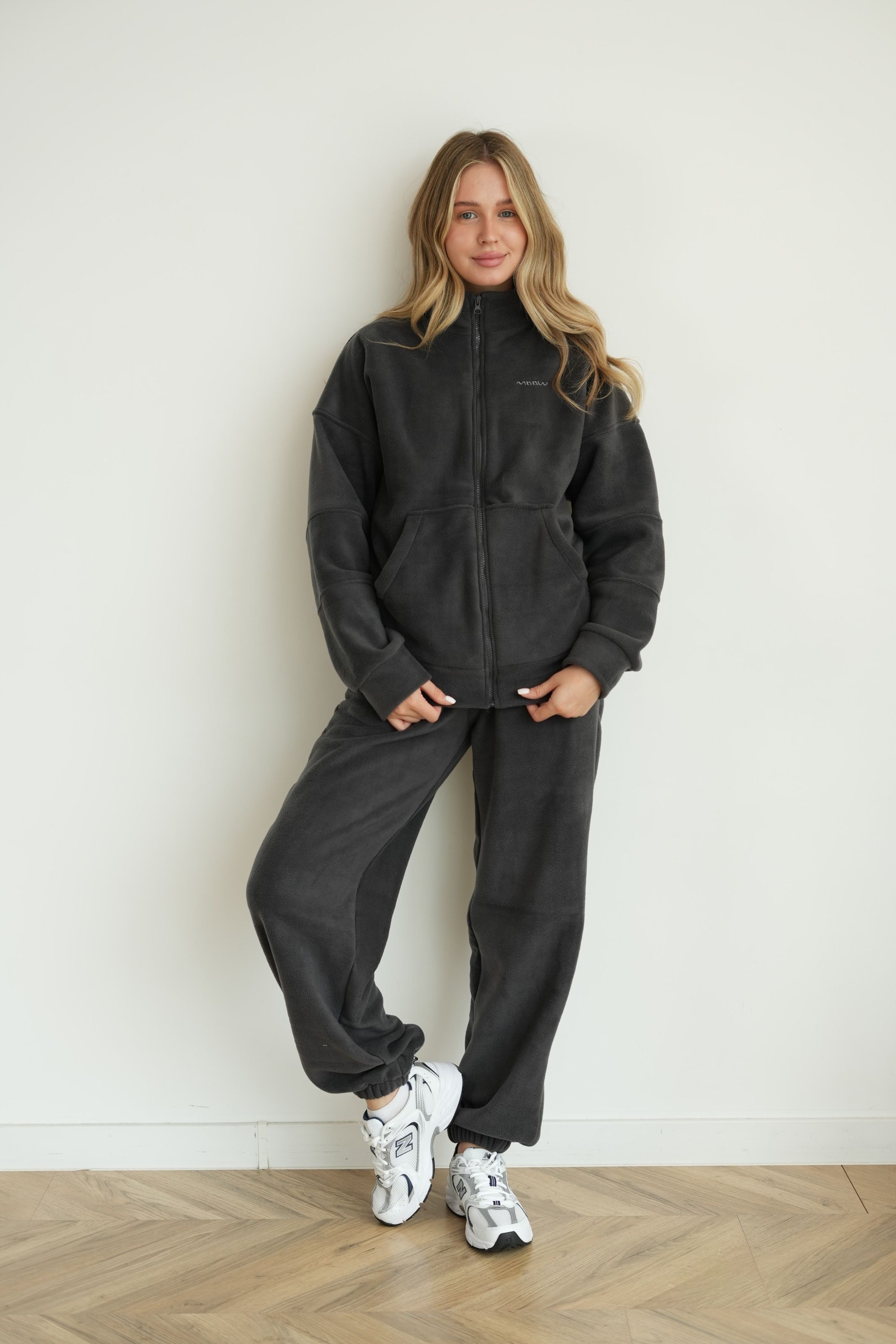 Флісовий костюм CASUAL - Графіт 103 фото